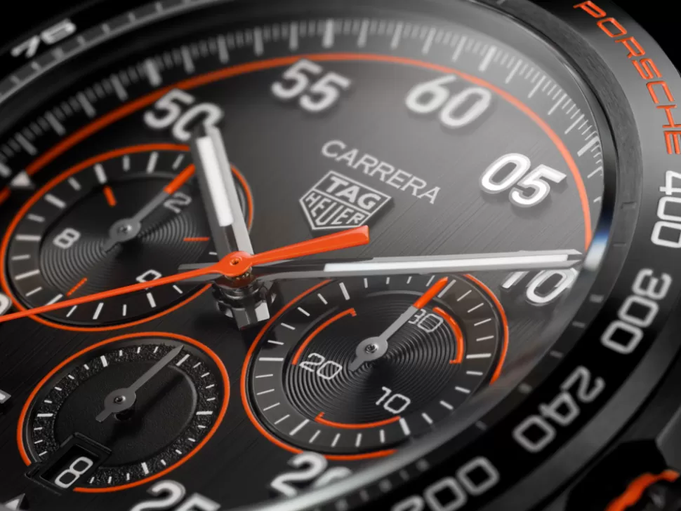 Best Sale Carrera Chronograph x Porsche Orange Racing Chronograph Watches | Special Editions