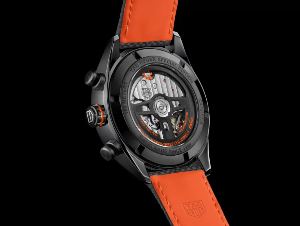 Best Sale Carrera Chronograph x Porsche Orange Racing Chronograph Watches | Special Editions