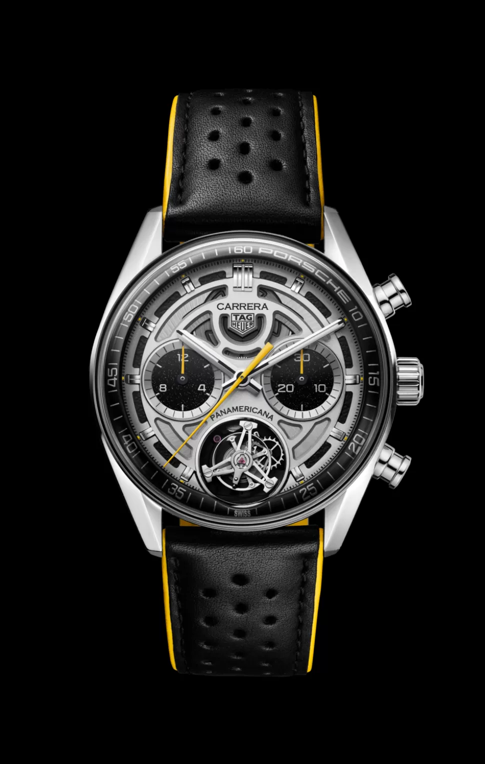 Online Carrera Chronograph Tourbillon x Porsche Panamericana Chronograph Watches | Special Editions