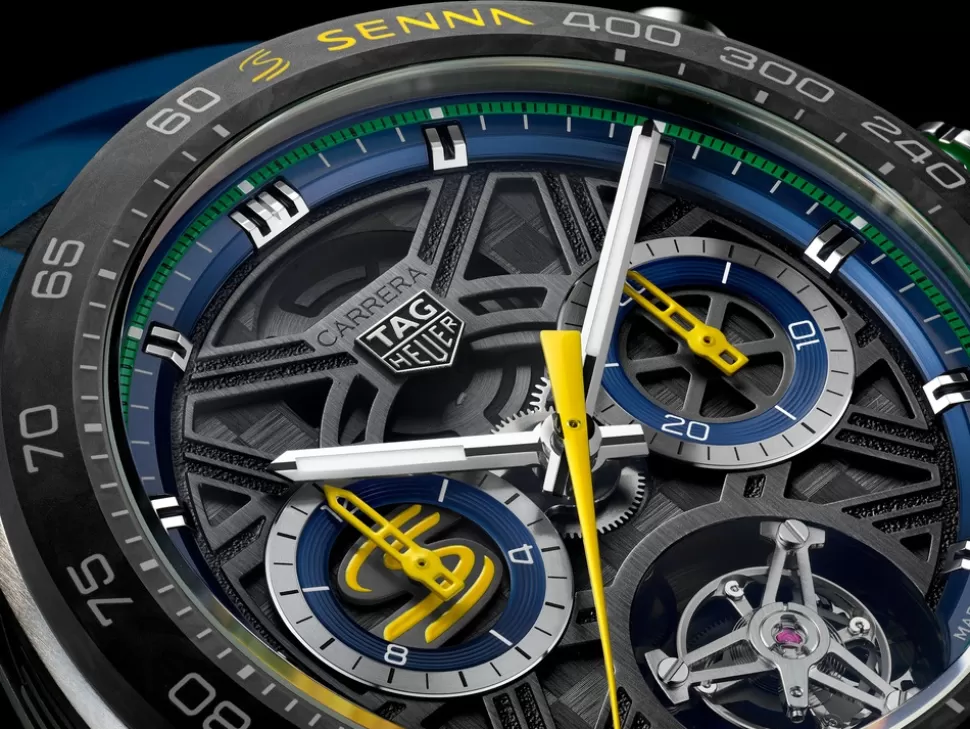 Online Carrera Extreme Sport Chronograph Tourbillon X Senna Chronograph Watches | Special Editions