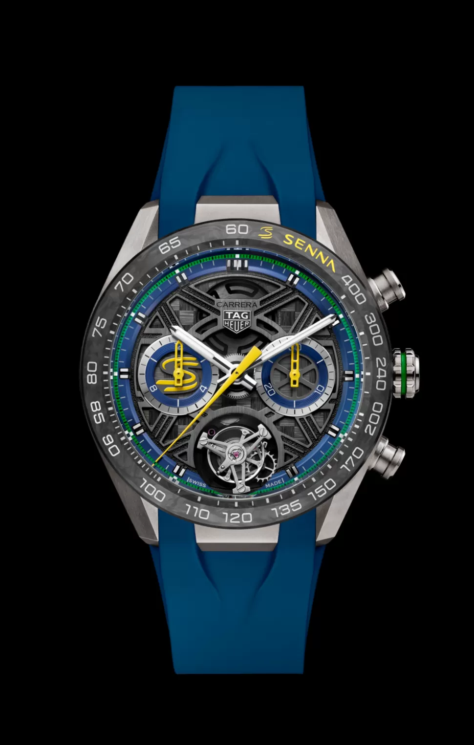 Online Carrera Extreme Sport Chronograph Tourbillon X Senna Chronograph Watches | Special Editions
