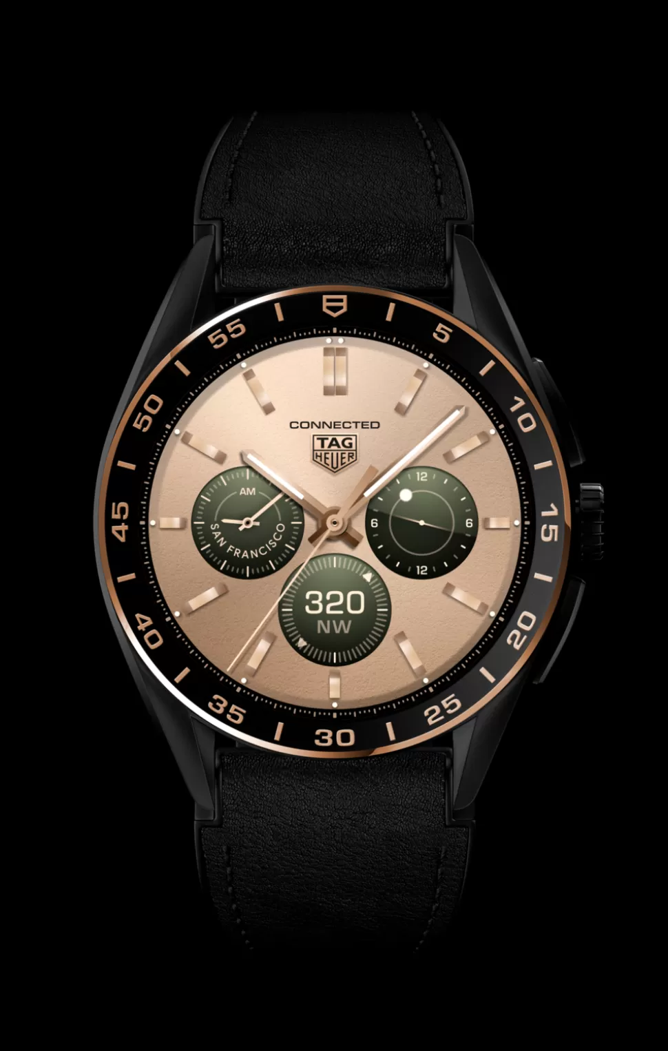 Shop Connected Calibre E4 Bright Black Edition Calibre E4 45 Mm