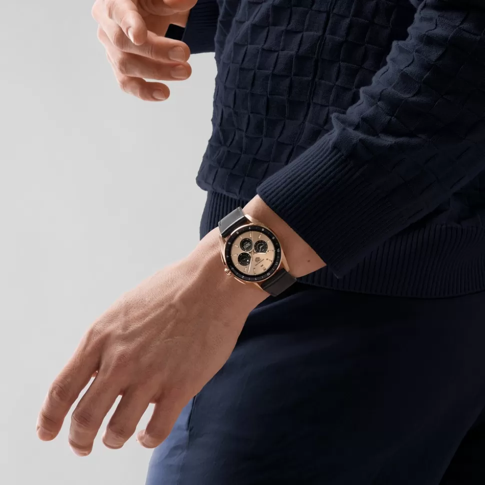 Online Connected Calibre E4 Golden Bright Edition Calibre E4 42 Mm